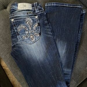 Miss Me Mid-Rise Easy Boot Jeans Size 28